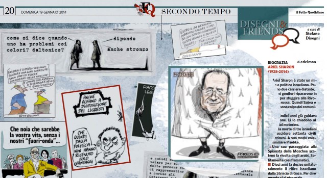 Il Fatto Quotidiano del 19 gennaio 2014