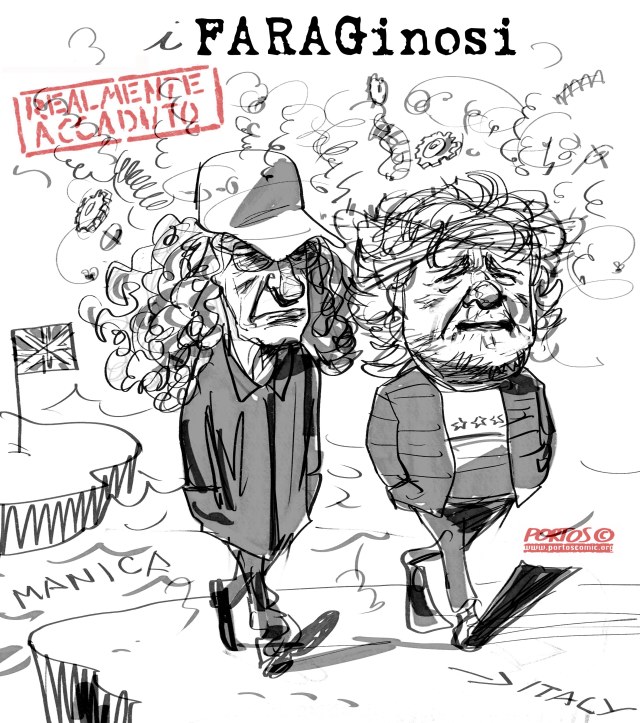 chi va con Farage...