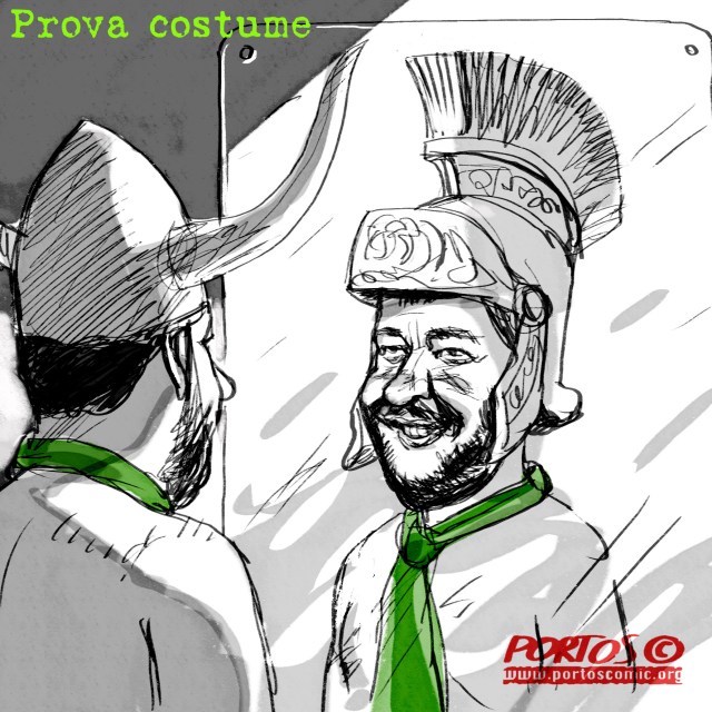 Salvini. Prova costume